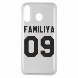 Чехол для Samsung M30 Ваша фамилия и номер - PrintSalon