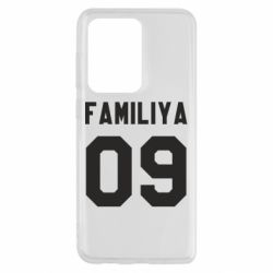 Чехол для Samsung S20 Ultra Ваша фамилия и номер