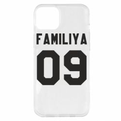 Чехол для iPhone 14 Plus Ваша фамилия и номер - PrintSalon