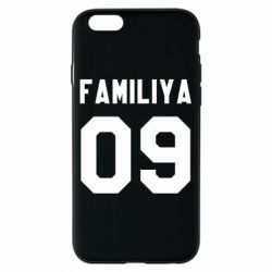 Чехол для iPhone 6/6S Ваша фамилия и номер - PrintSalon
