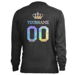 Світшот Ваше прізвище корона голограма-PrintSalon Світшот Ваше прізвище корона голограма