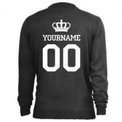 Cвитшот Ваше имя корона