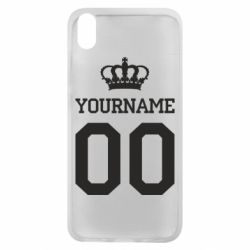 Чохол для Xiaomi Redmi 7A Ваше ім'я корона - PrintSalon