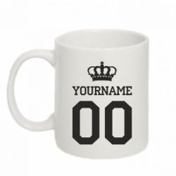 Чашка 320ml Ваше ім'я корона - PrintSalon