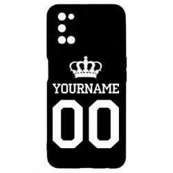 Чохол для Oppo A52 / A72 / A92Ваше ім'я корона - PrintSalon