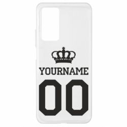 Чохол для Xiaomi Mi 10T / 10T Pro Ваше ім'я корона - PrintSalon