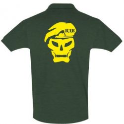 Мужское поло VDV Skull - PrintSalon
