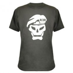 Камуфляжная футболка VDV Skull-PrintSalon Камуфляжная футболка VDV Skull
