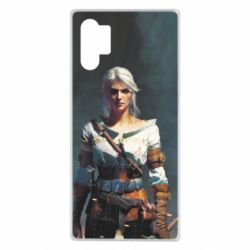Чехол для Samsung Note 10 Plus Ведьмак Цирилла - PrintSalon