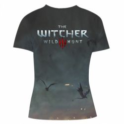 Женская футболка 3D Ведьмак Цирилла - PrintSalon