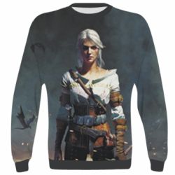 3D свитшот Ведьмак Цирилла - PrintSalon