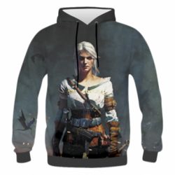 Мужское 3D худи Ведьмак Цирилла - PrintSalon