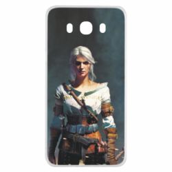 Чехол для Samsung J7 2016 Ведьмак Цирилла - PrintSalon