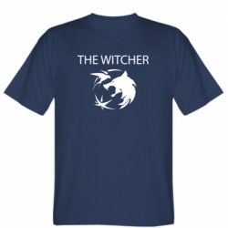 Чоловіча футболка Stedman Ведьмак и лого - PrintSalon