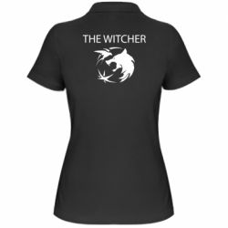 Жіноче поло Ведьмак и лого - PrintSalon