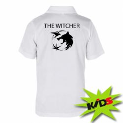 Дитяче поло Ведьмак и лого - PrintSalon