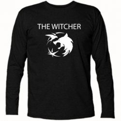 Футболка з довгим рукавом Ведьмак и лого