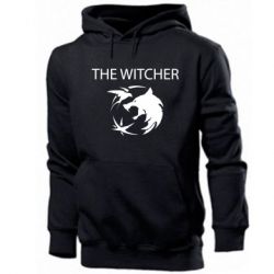 Чоловіче худі Ведьмак и лого - PrintSalon