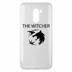 Чохол для Xiaomi Pocophone F1 Ведьмак и лого - PrintSalon