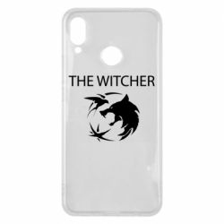 Чохол для Huawei P Smart Plus 2018 Ведьмак и лого - PrintSalon