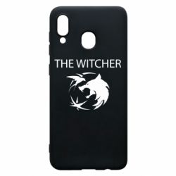 Чохол для Samsung A20 Ведьмак и лого