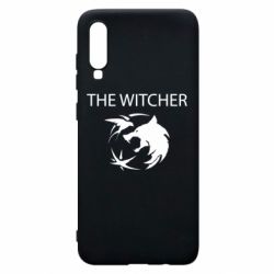 Чохол для Samsung A70 Ведьмак и лого - PrintSalon