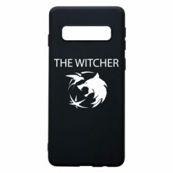 Чохол для Samsung S10 Ведьмак и лого - PrintSalon