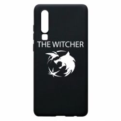 Чохол для Huawei P30 Ведьмак и лого - PrintSalon