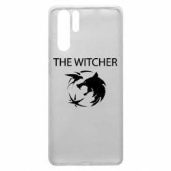 Чохол для Huawei P30 Pro Ведьмак и лого - PrintSalon