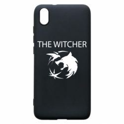 Чохол для Xiaomi Redmi 7A Ведьмак и лого - PrintSalon