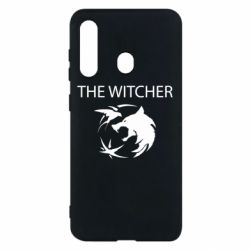 Чохол для Samsung M40 Ведьмак и лого - PrintSalon