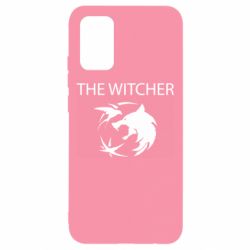 Чохол для Samsung A02s/M02s Ведьмак и лого - PrintSalon
