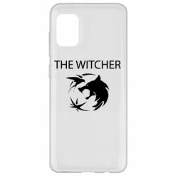 Чохол для Samsung A31 Ведьмак и лого - PrintSalon