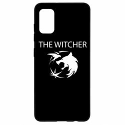 Чехол для Samsung A41 Ведьмак и лого