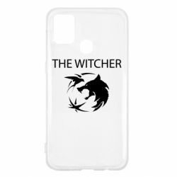 Чохол для Samsung M31 Ведьмак и лого - PrintSalon
