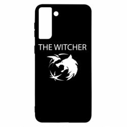 Чохол для Samsung S21+ Ведьмак и лого - PrintSalon