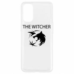 Чохол для Oppo Reno 4Ведьмак и лого - PrintSalon