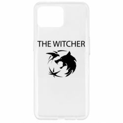 Чохол для Oppo Reno 4 Lite Ведьмак и лого - PrintSalon
