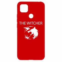 Чохол для Xiaomi Redmi 9c Ведьмак и лого - PrintSalon
