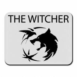 Килимок для миші Ведьмак и лого - PrintSalon