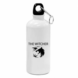 Фляга Ведьмак и лого - PrintSalon