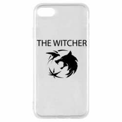 Чохол для iPhone 7 Ведьмак и лого - PrintSalon