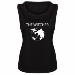Майка жіноча Ведьмак и лого - PrintSalon