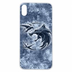 Чохол для iPhone Xs Max Відьмак лого на мапі - PrintSalon