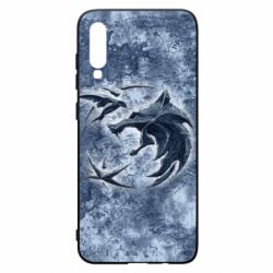 Чохол для Samsung A70 Відьмак лого на мапі - PrintSalon