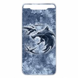 Чохол для Samsung A80 Відьмак лого на мапі