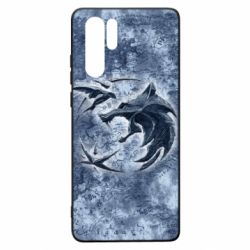 Чохол для Huawei P30 Pro Відьмак лого на мапі - PrintSalon