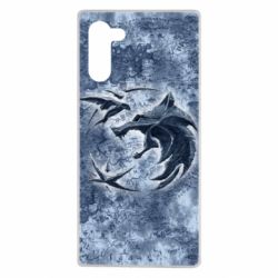 Чохол для Samsung Note 10 Відьмак лого на мапі - PrintSalon