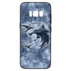 Чохол для Samsung S8 Відьмак лого на мапі - PrintSalon