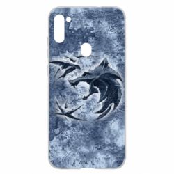 Чохол для Samsung A11 / M11 Відьмак лого на мапі